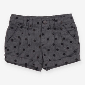 Shorts grey black spotted 