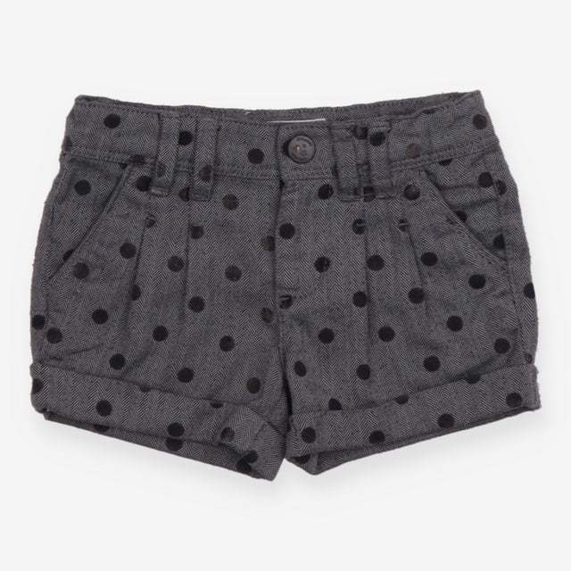 Shorts grey black spotted 