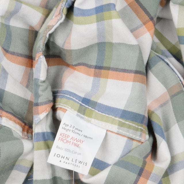 Multi colour checked shirt 