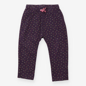 Joggers Purple Floral