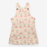Pinafore cream cherry