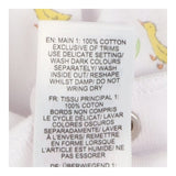 Sleepsuit White with Yellow Ducks