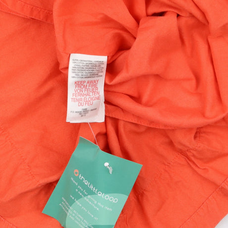 Dress coral polkadot