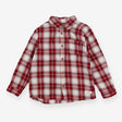 Flannel Shirt Red and White Check