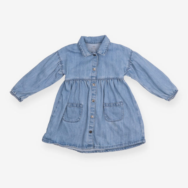 Dress denim collar LS pockets
