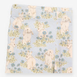 Leggings light blue rabbits