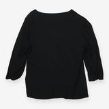 Claudie Pierlot Black Long Sleeve Blouse – Silver 