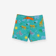 Baby Swim Shorts Green Safari
