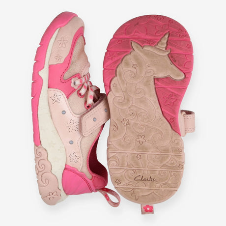 Trainers pink sparkle bright pink