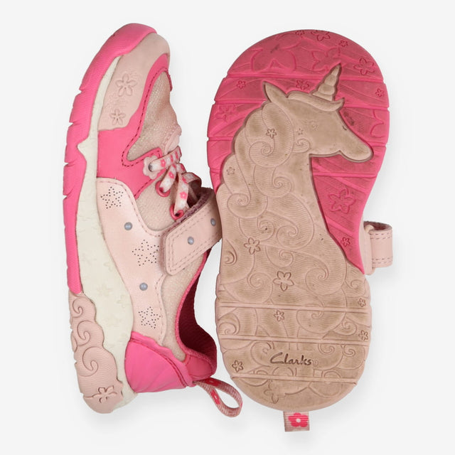 Trainers pink sparkle bright pink