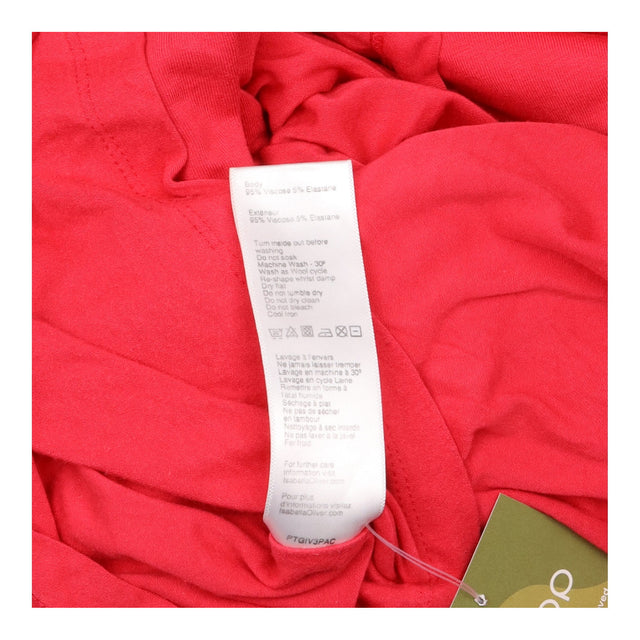 Isabella Oliver Magenta Ruched Wrap Maternity
