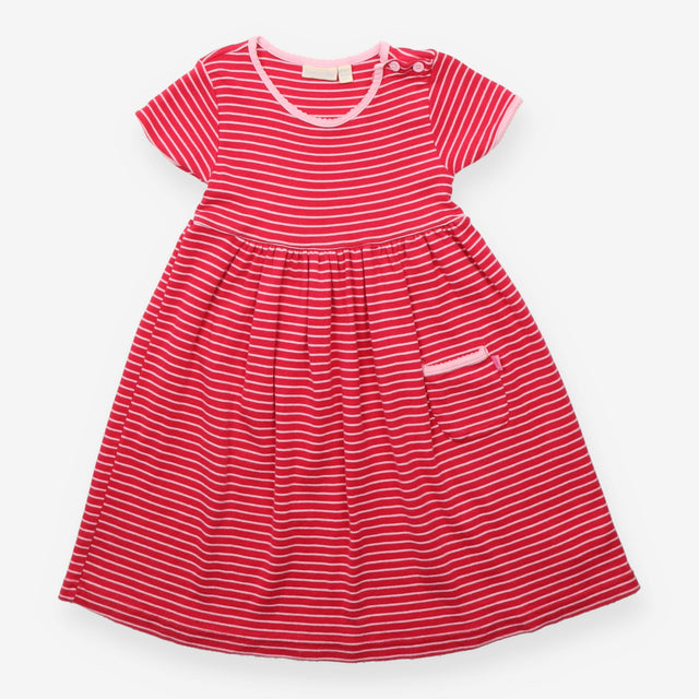 Hot Pink Striped Dress