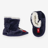 Navy guard bear slipper booties