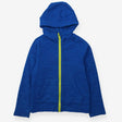 Blue Fleece with Yellow Zip 