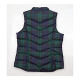 Gilet Puffer Down Filled Tartan