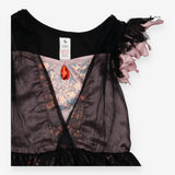 Princess Dress Purple, Pink and Black with Flowers