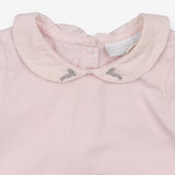 Pink Bodysuit Bunnies on Collar