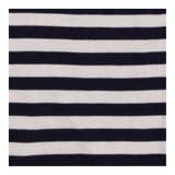 Striped Top Navy Ivory Oversized Cotton Sleeveless