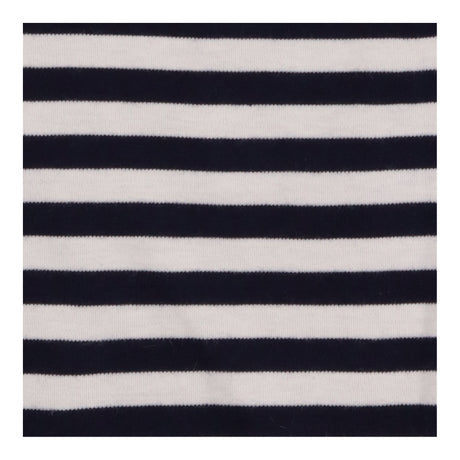 Striped Top Navy Ivory Oversized Cotton Sleeveless
