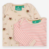 Autumn Squirrel Organic Baby Bodysuit Set