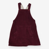 Purple Cord Pinafore 