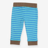 Joggers Green and Blue Stripe