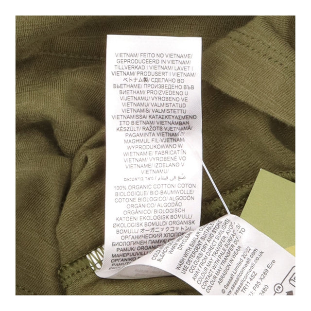 Top Organic Cotton Long Sleeve Green