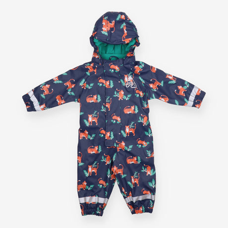Puddlesuit blue tigers green lining