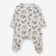 White puffin sleepsuit