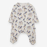 White puffin sleepsuit