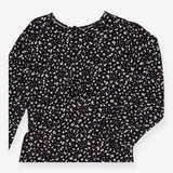 Delta Jumpsuit Jersey Black Long Sleeve