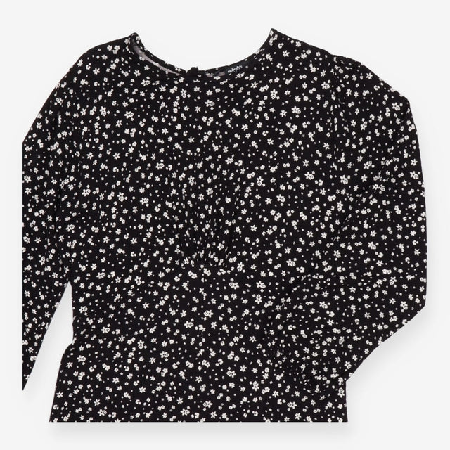 Delta Jumpsuit Jersey Black Long Sleeve