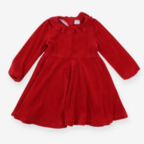 Red Velour Dress