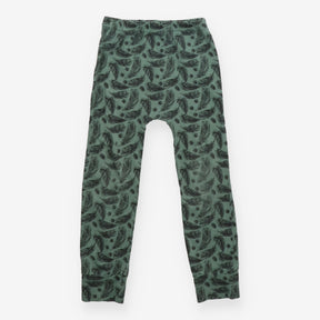 Green Leaves Leggings