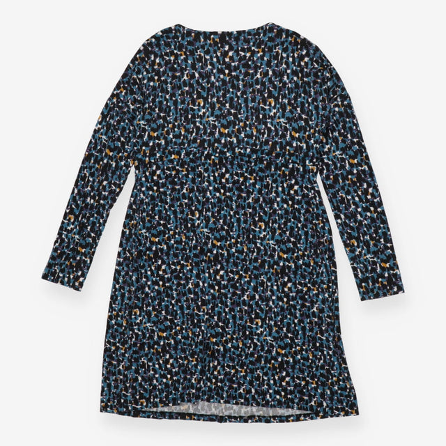 Dress blue black and purple nursing - maternity
