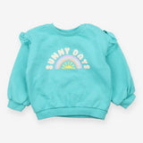 Sweater aqua jersey sunny days