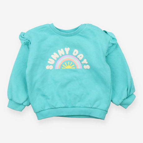 Sweater aqua jersey sunny days