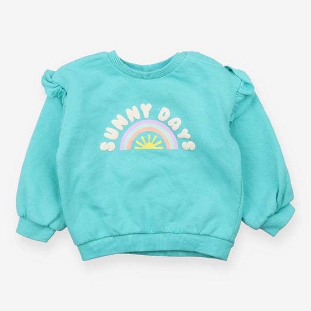 Sweater aqua jersey sunny days