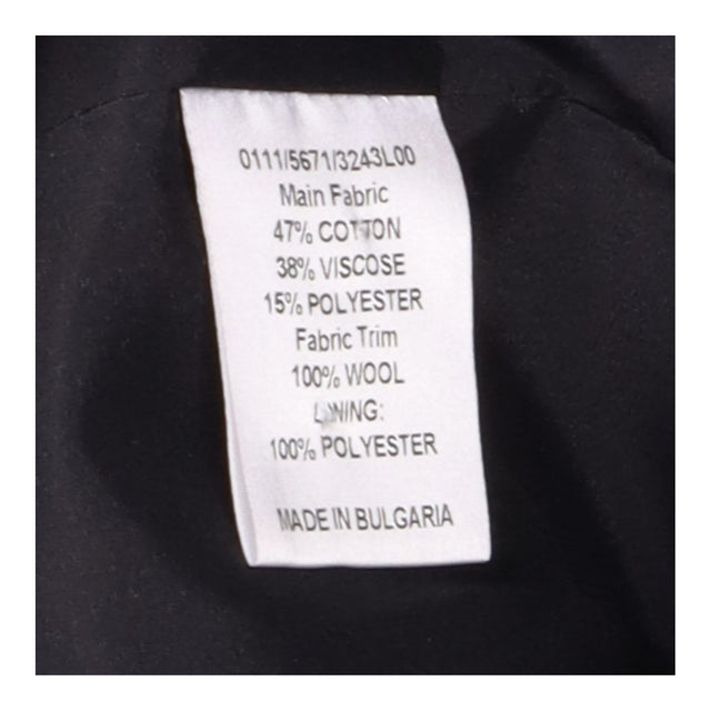 Shift Dress Black Ivory Textured Sleeveless Tailor
