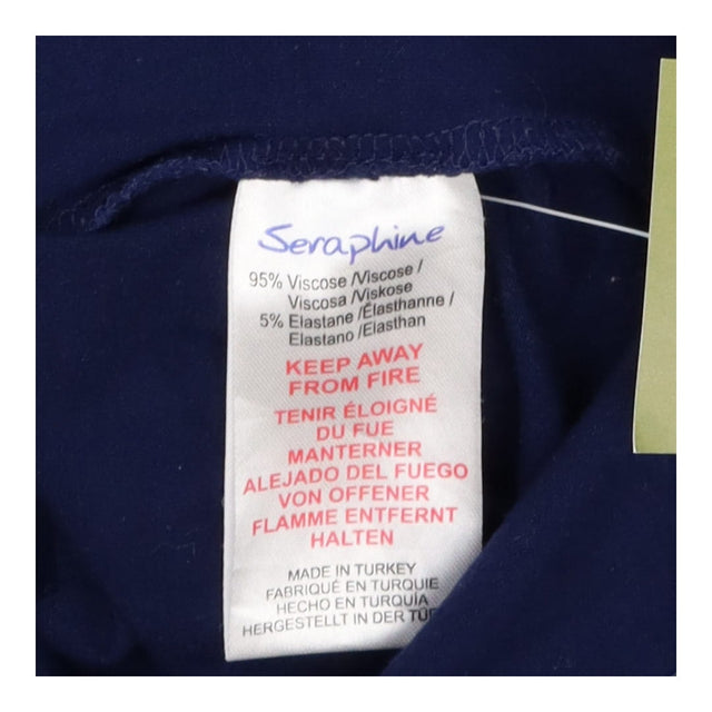 Seraphine Royal Blue Maternity Dress