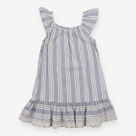 Blue Striped Dress