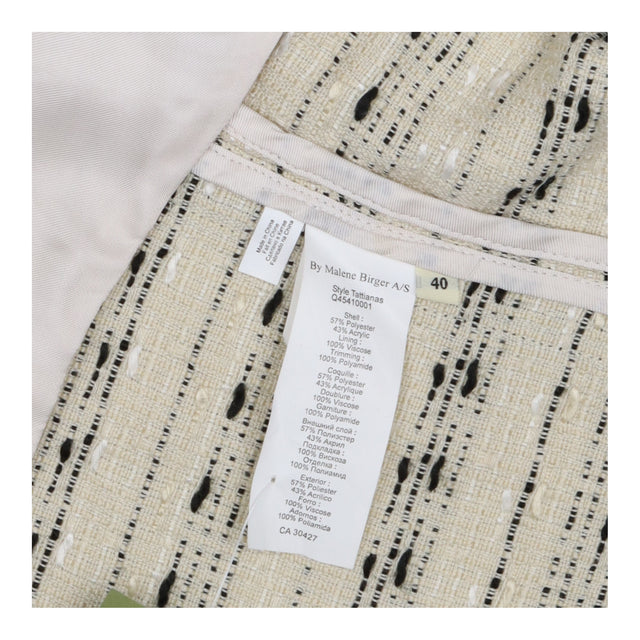 By Malene Birger Black Beige Designer Blazer Tailo