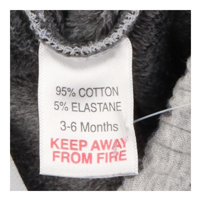 Thick Jersey Leggings - Grey police car print