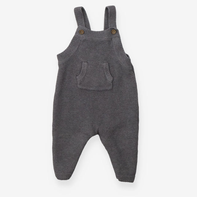 Dungarees grey knitted The Little Taylor