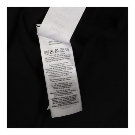 Black lightweight denim utility jacket