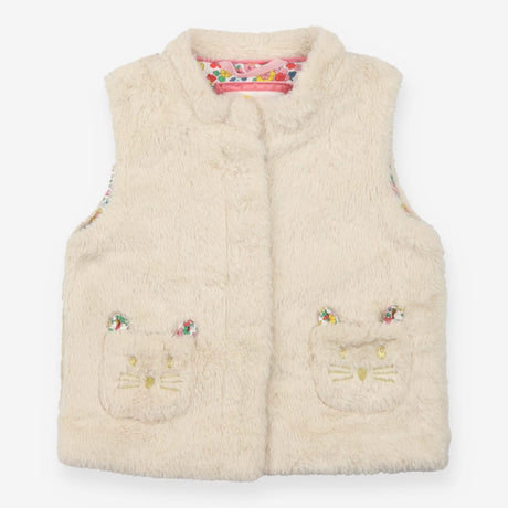 Fur Gilet with cat pockets