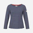 Top Harbour Long Sleeve Stripe Joules Navy White