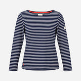 Top Harbour Long Sleeve Stripe Joules Navy White
