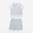  Heirloom Collection Baby Check 3pcs suit 