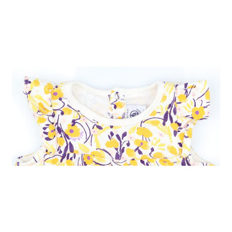 Top yellow floral